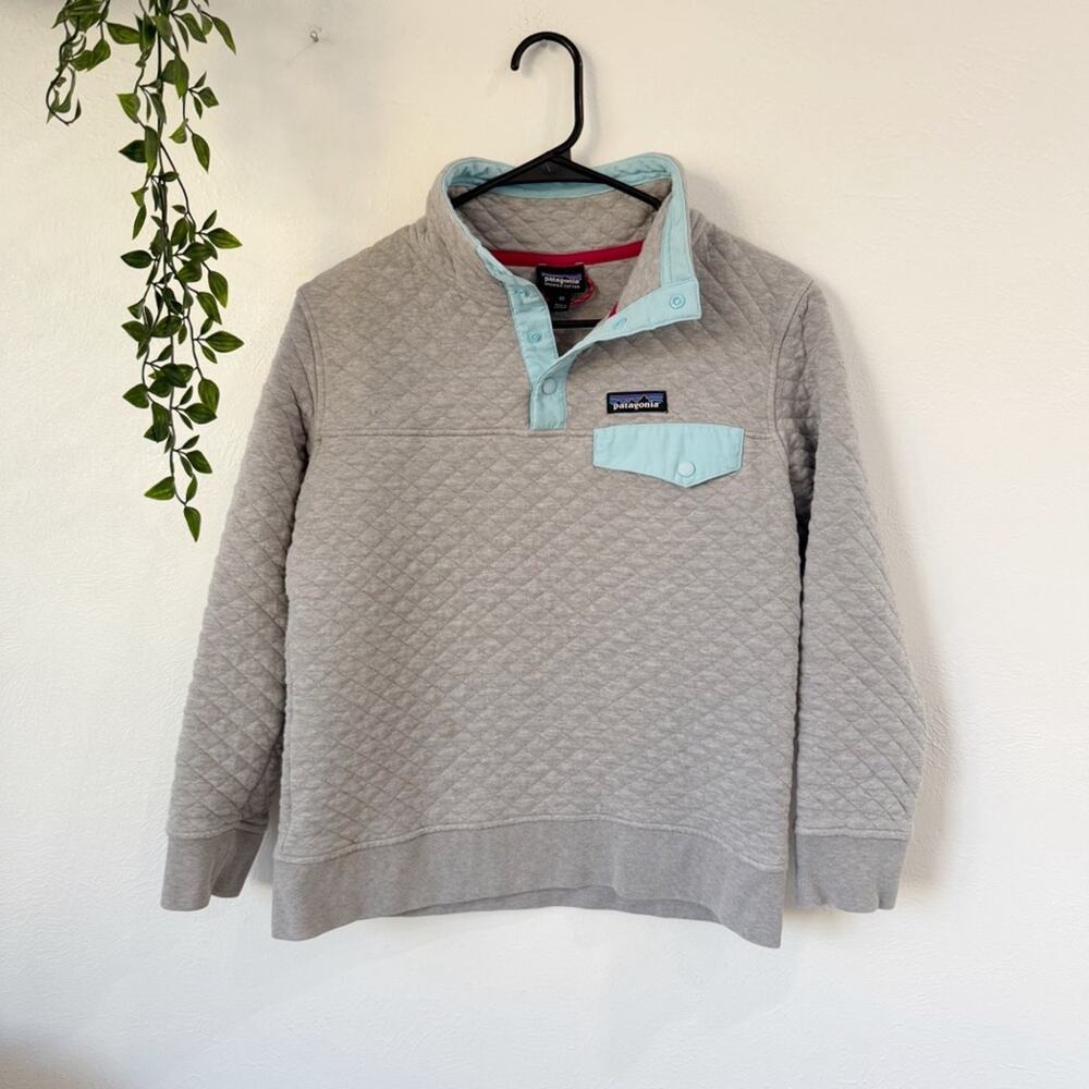 Patagonia Cotton Quilt Snap-T Pullover Sz XS